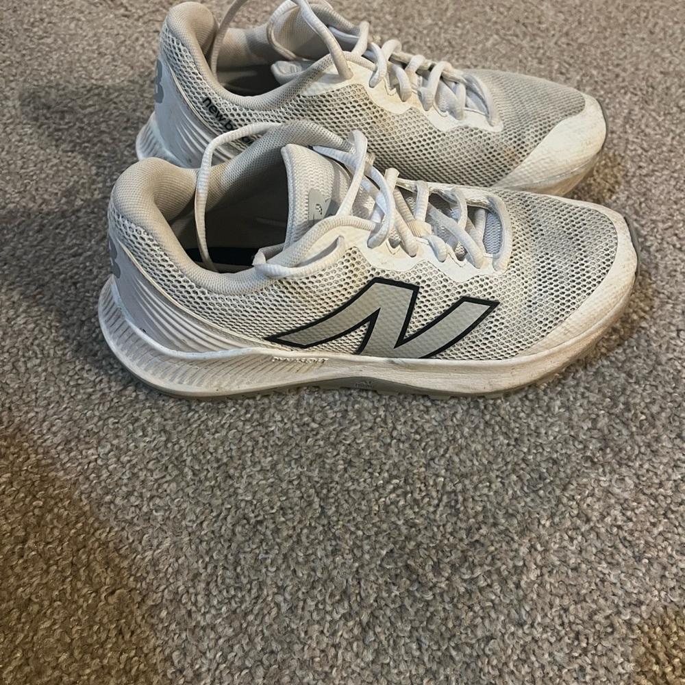 New Balance White Athletic Shoes